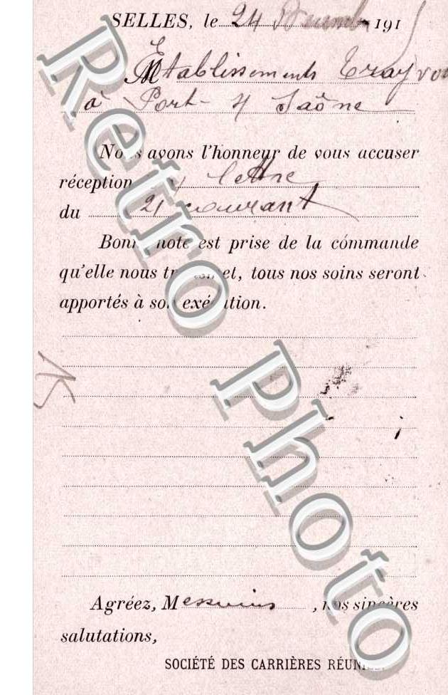 Socie des carrieres reunies