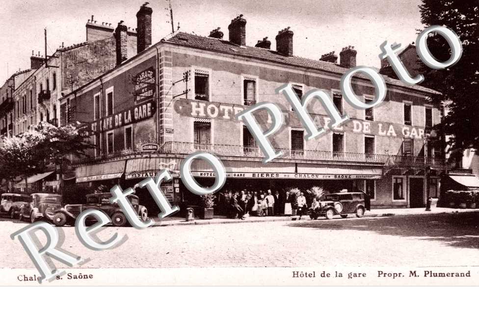 hotel de la gare Propr. M. Plumerand