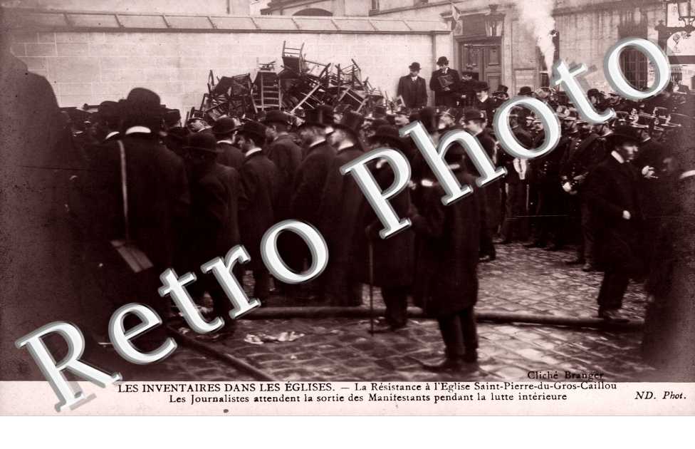 Les inventaires dans les lises La ristance l'lise Saint Pierre de Gros Caillou