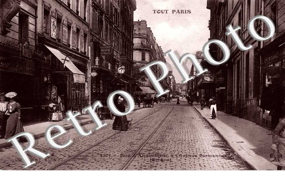 rue d'Angouleme a l'avenue Parmentier