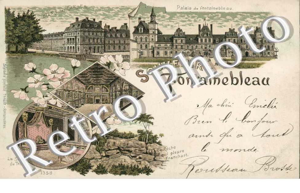 Palais de Fontainebleau Etang des Carpes