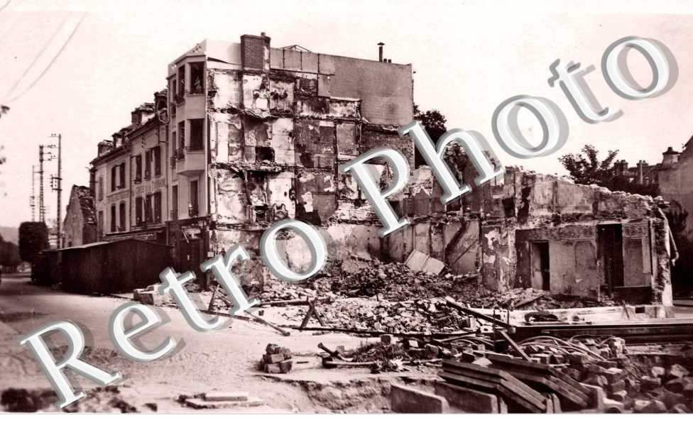 Environs du Pont de Fer  en ruines