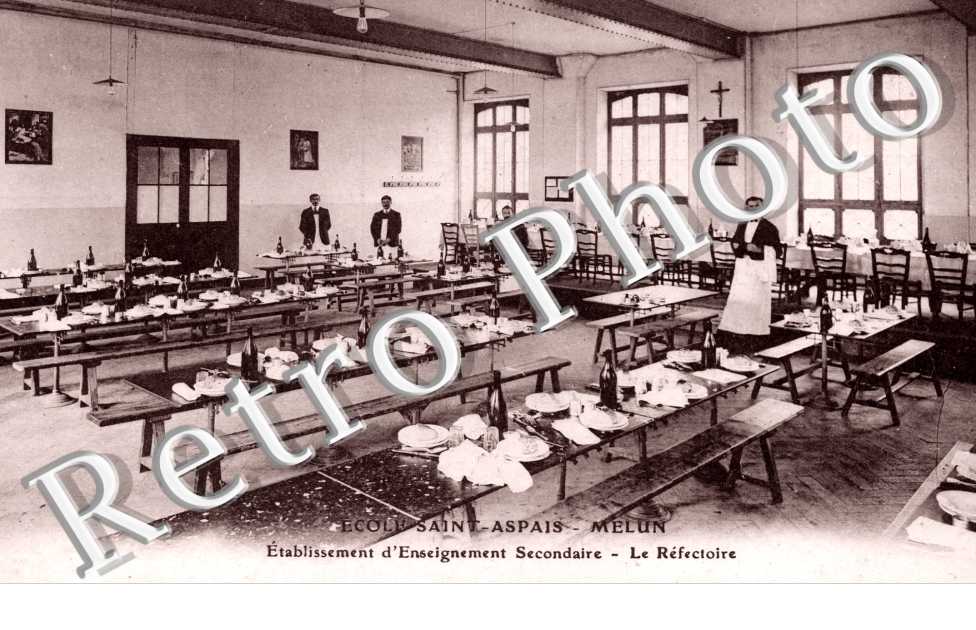 Ecole Saint Aspais Le refectoire