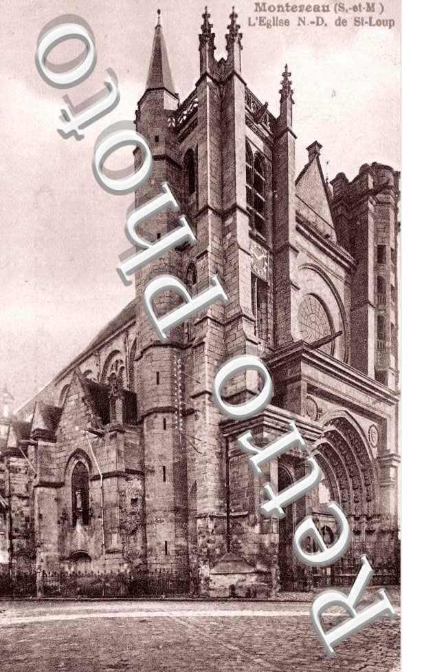 l'eglise N-D de Saint-Loup