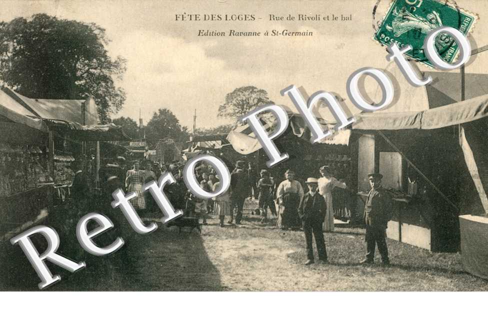 Fête des Loges - Rue de Rivoli et le bal