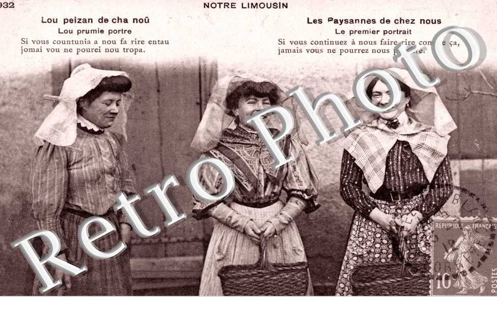 les paysannes de chez nous