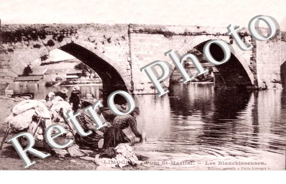 pont Saint-Martial Les blanchisseuses