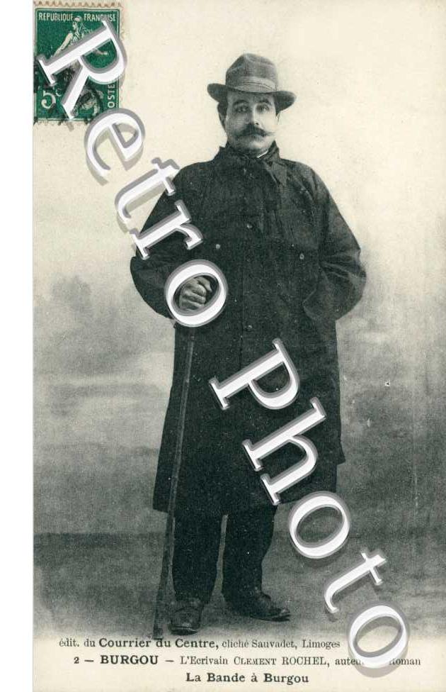 l'ecrivain Clement Rochel auteur du roman La Bande a Burgou