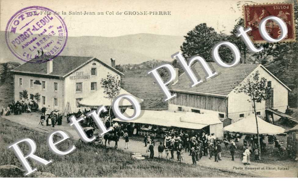 fete de la Saint-Jean au col de Grosse Pierre