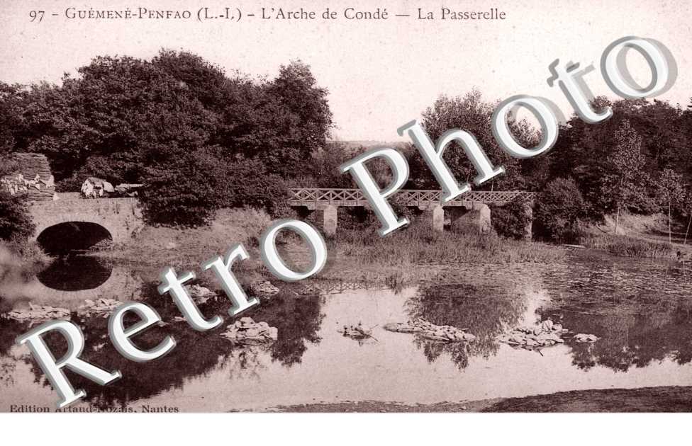 l'arche de Conde La passerelle