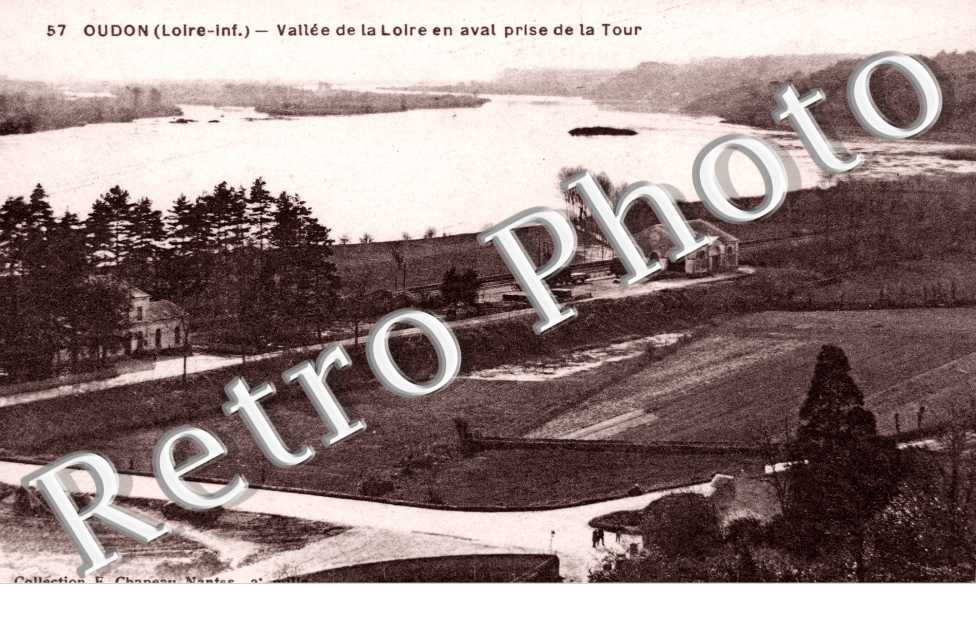 Vallee de la Loire en aval prise de la tour