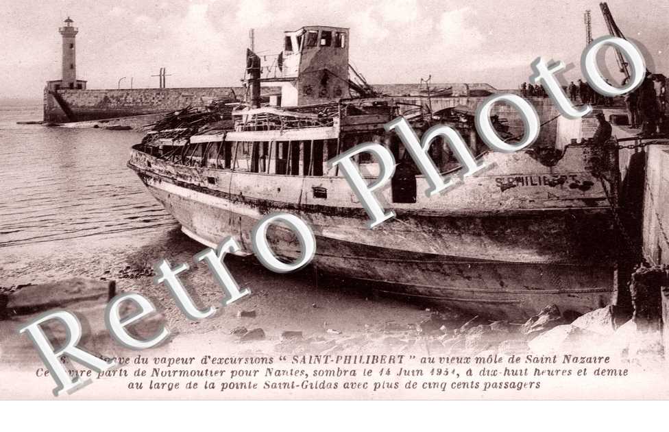 epave du vapeur Saint-Philibert au vieux mole