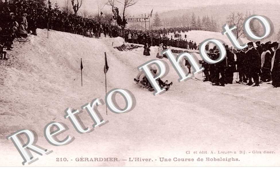 Une course de bobsleighs