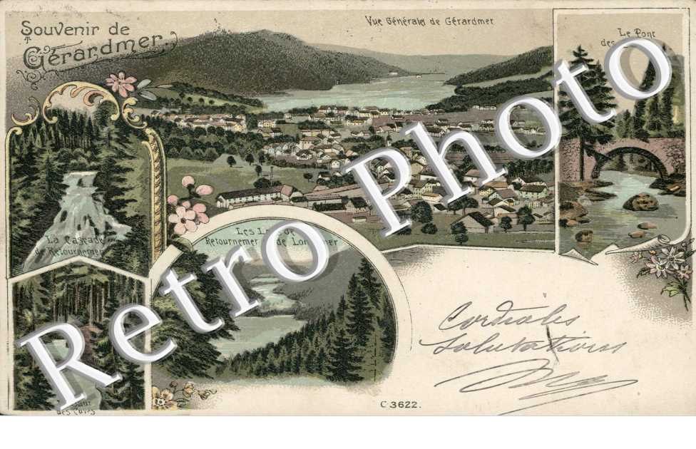 Pont des Fees Les lacs Vue generale