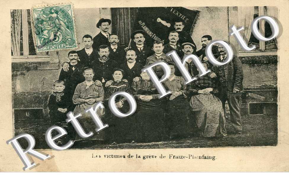 les victimes de la greve de Fraize-Plainfaing