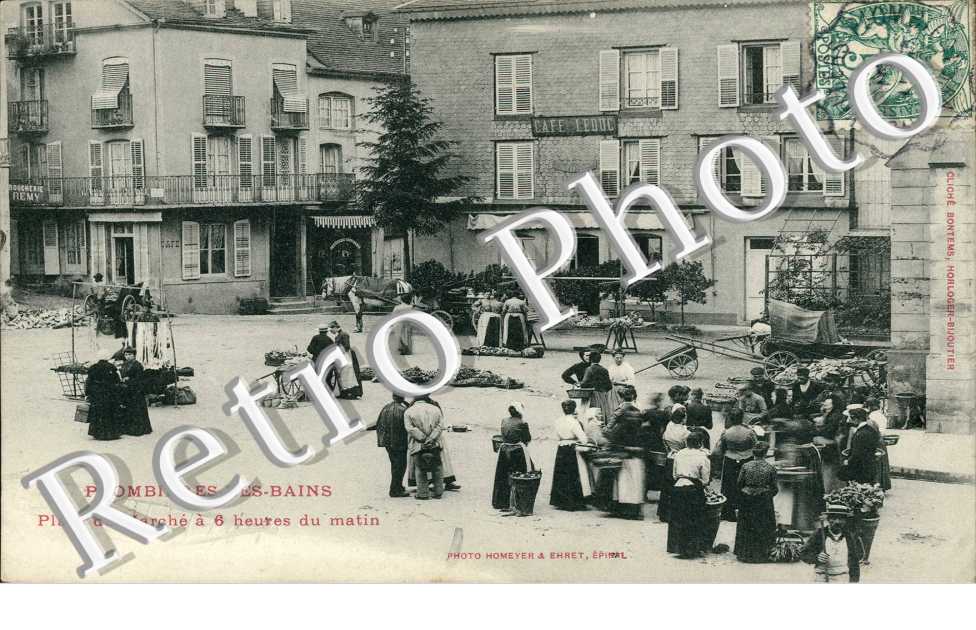 place du marche a 6 heurs du matin