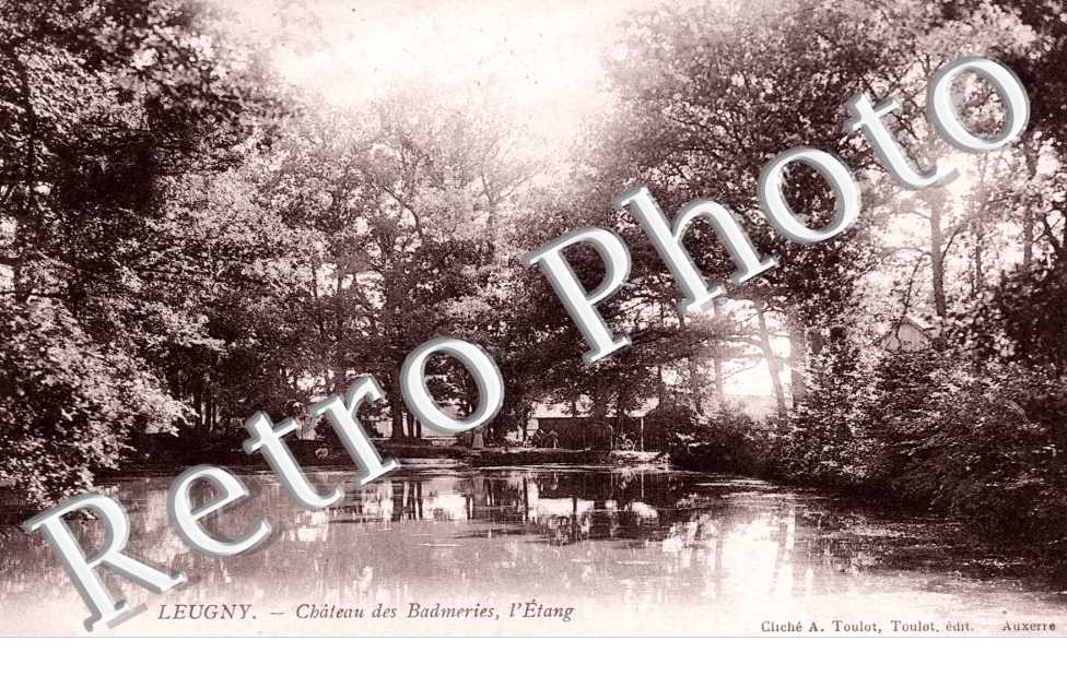 Chateau des Badmeries, l'etang