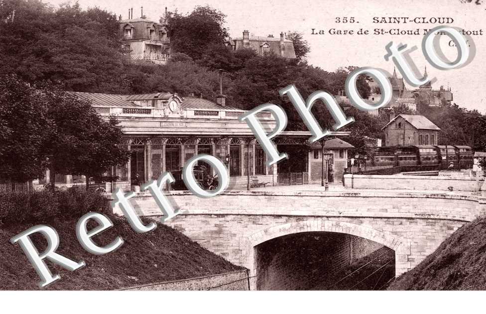 la gare de Saint-Cloud Montretout