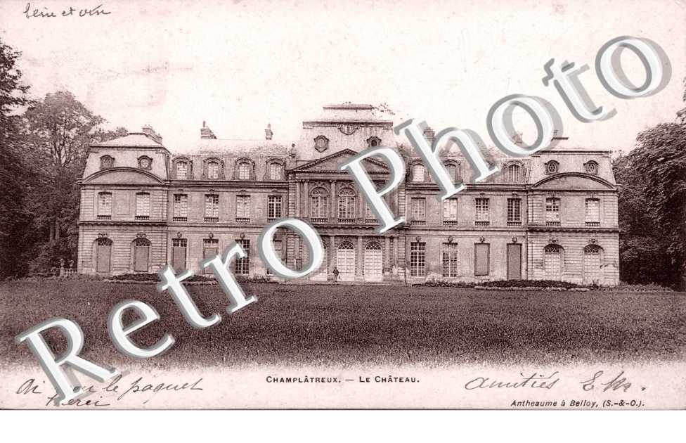 Champlatreux Le chateau