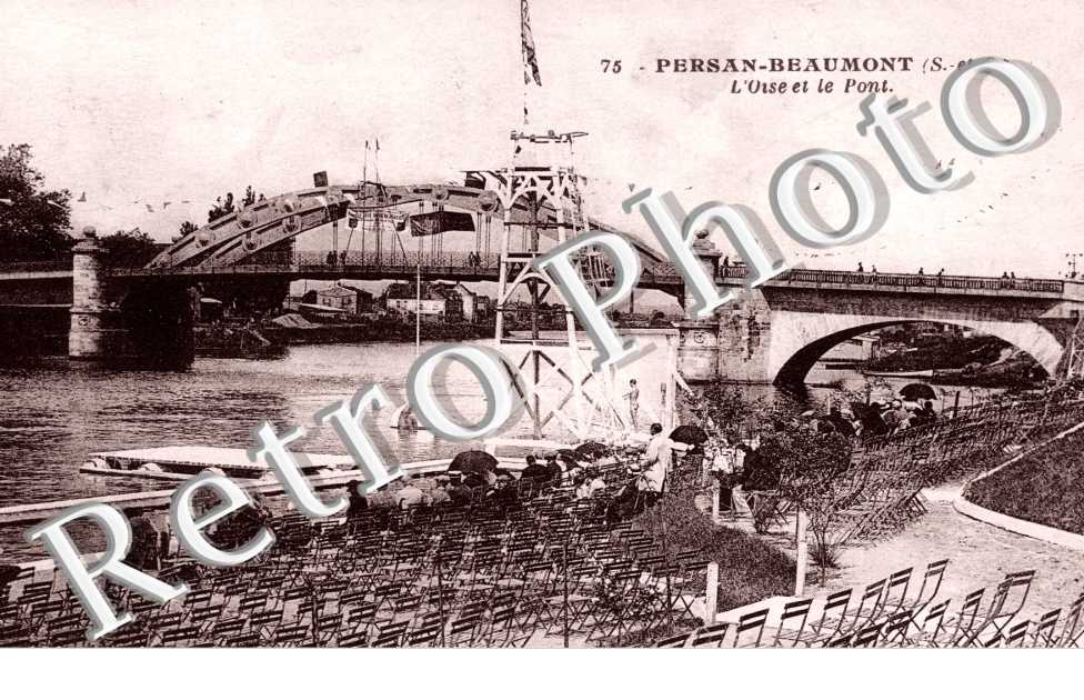 Persan-Beaumont L'Oise et le pont