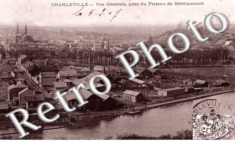 Vue generale prise du plateau de Berthaucourt