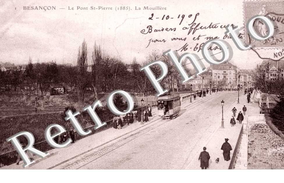 Le pont Saint-Pierre La Mouillere