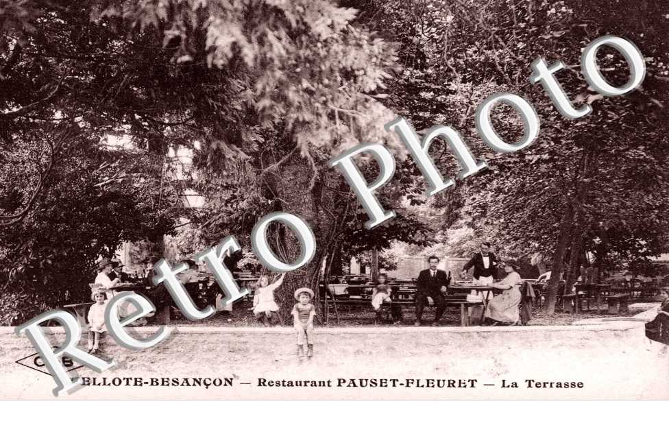 VELLOTTE - Restaurant Pauset-Fleuret a Velotte Terrasse
