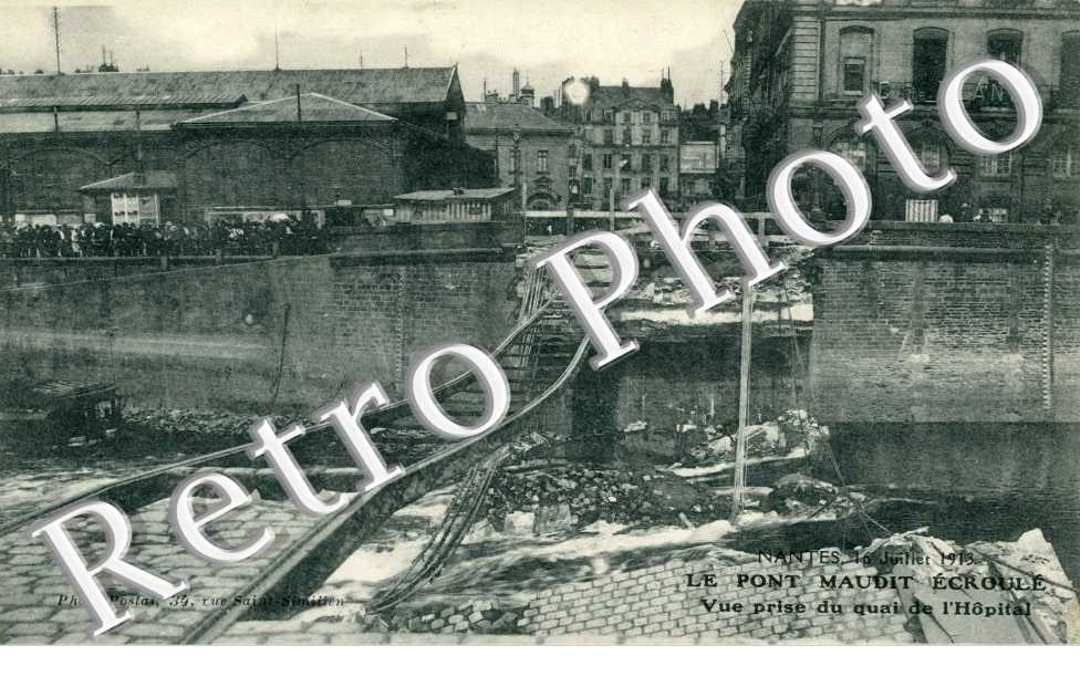 le pont Maudit ecroule 16 juillet 1913