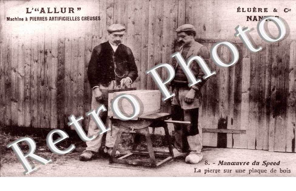 Eluere & Cie " L'Allur " machines a pierres creuses Manoeuvre du Speed