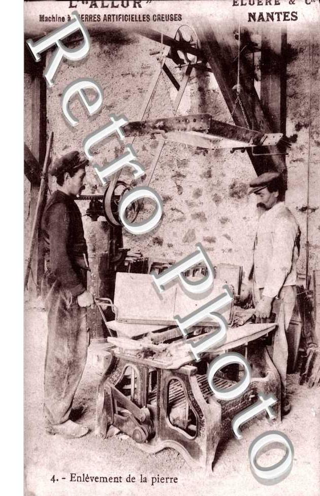 Eluere & Cie " L'Allur " machines a pierres creuses Enlevement de la pierre