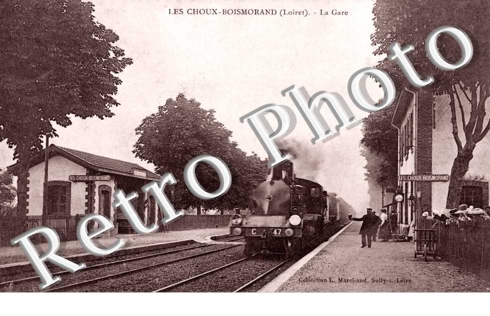 LES CHOUX-BOISMORAND. la gare