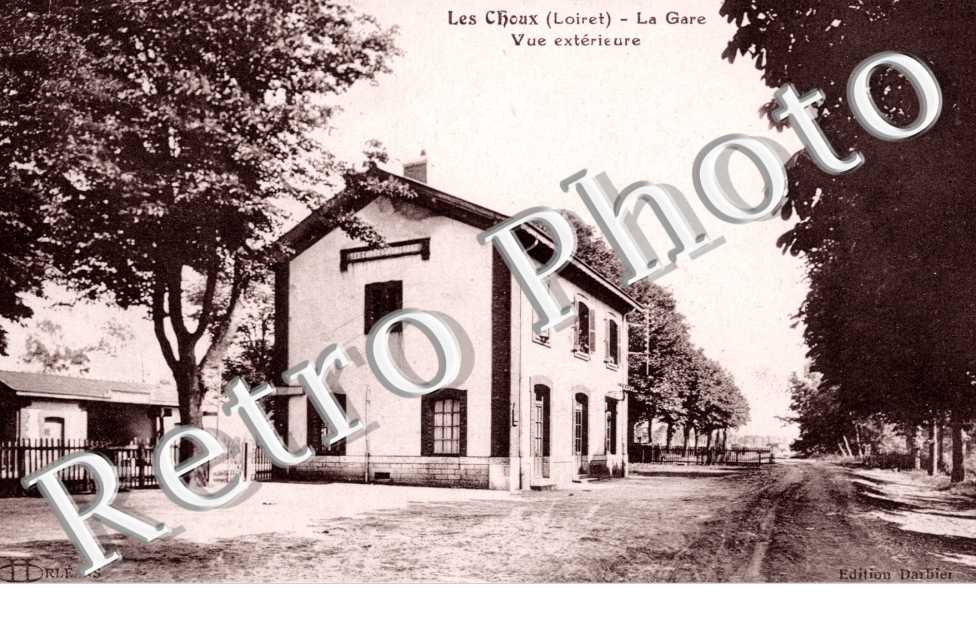 LES CHOUX. la gare