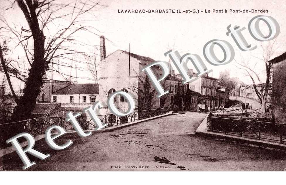 le pont a Pont de Bordes