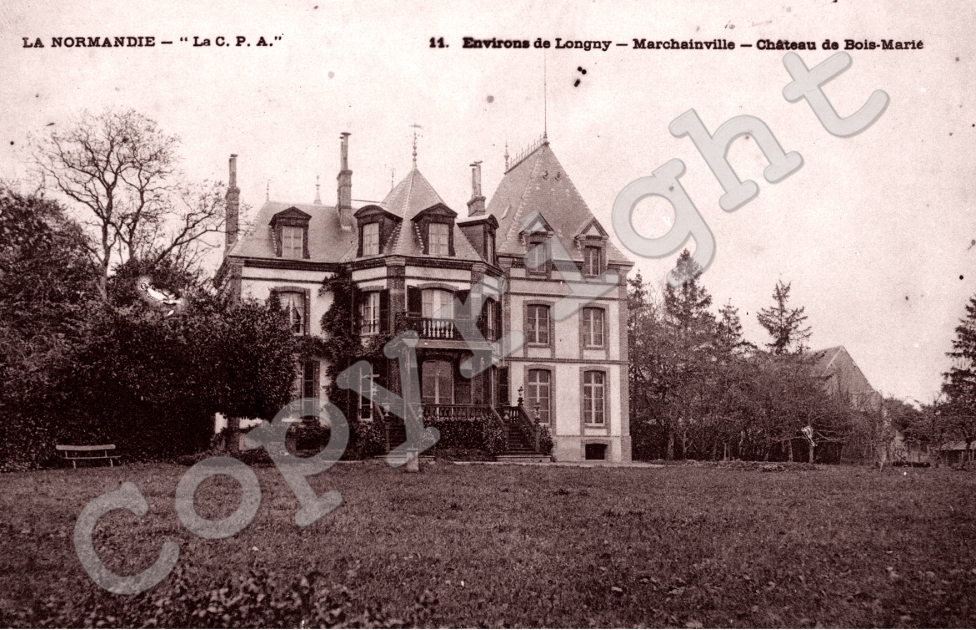Marchainville  Chateau de Bois Marie