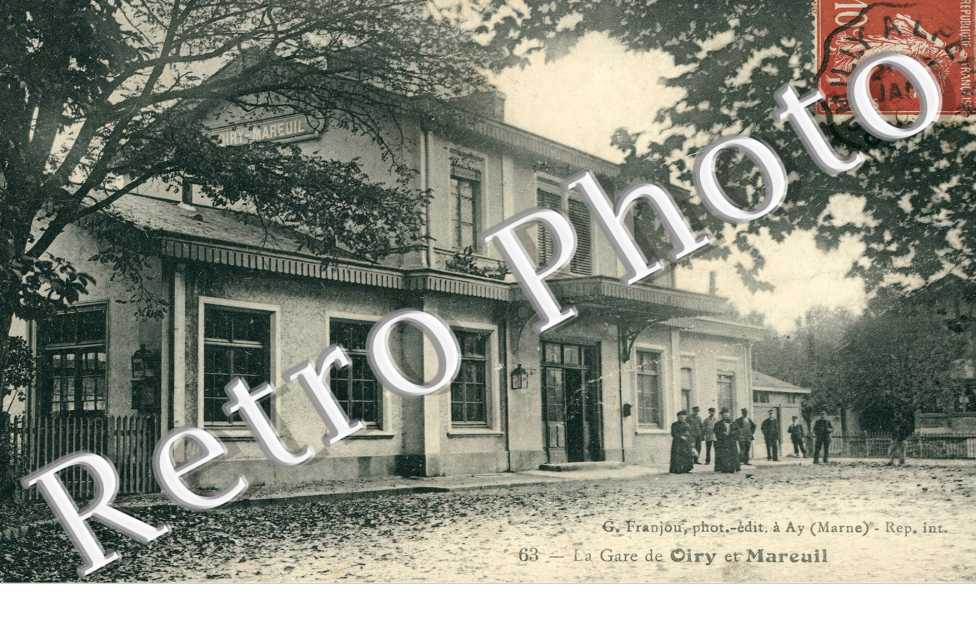 la gare de Oiry et Mareuil