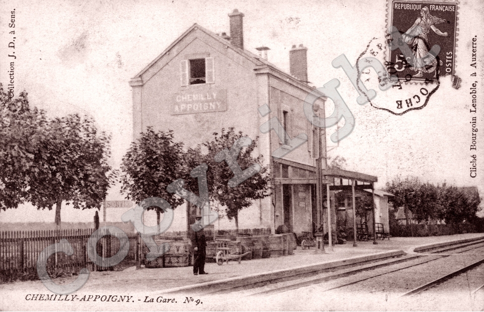 la gare Chemilly Appoigny