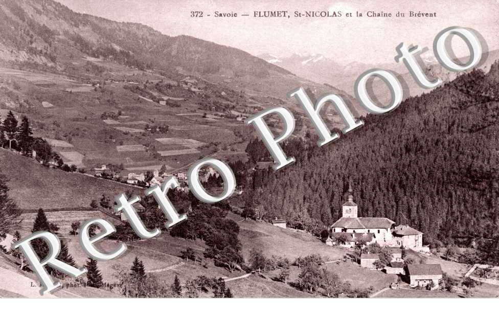 Saint Nicolas et la Chaine du Brevent