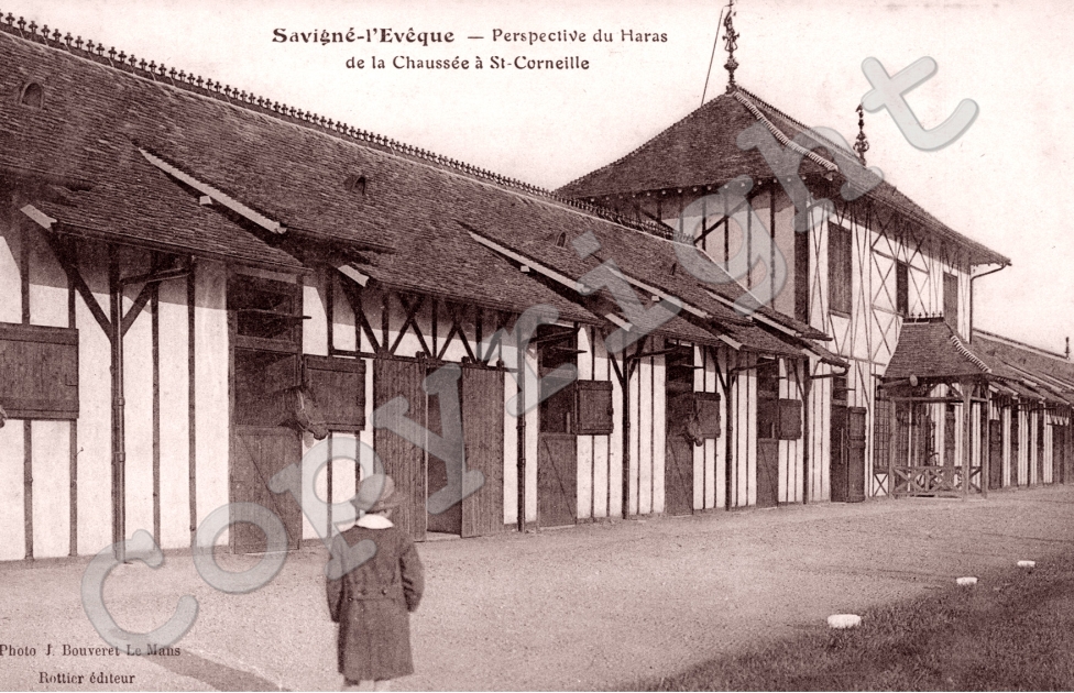perspective du Haras de la chauusee a St. Corneille
