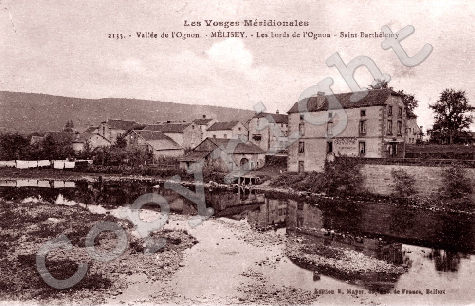Melisey Les bords de l'Ognon