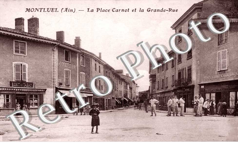 la Place Carnot et la Grande Rue
