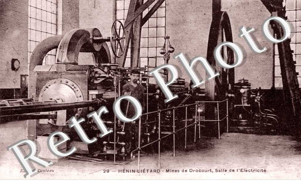 Lietard, Mines de Drocourt, Salle de l'electricite
