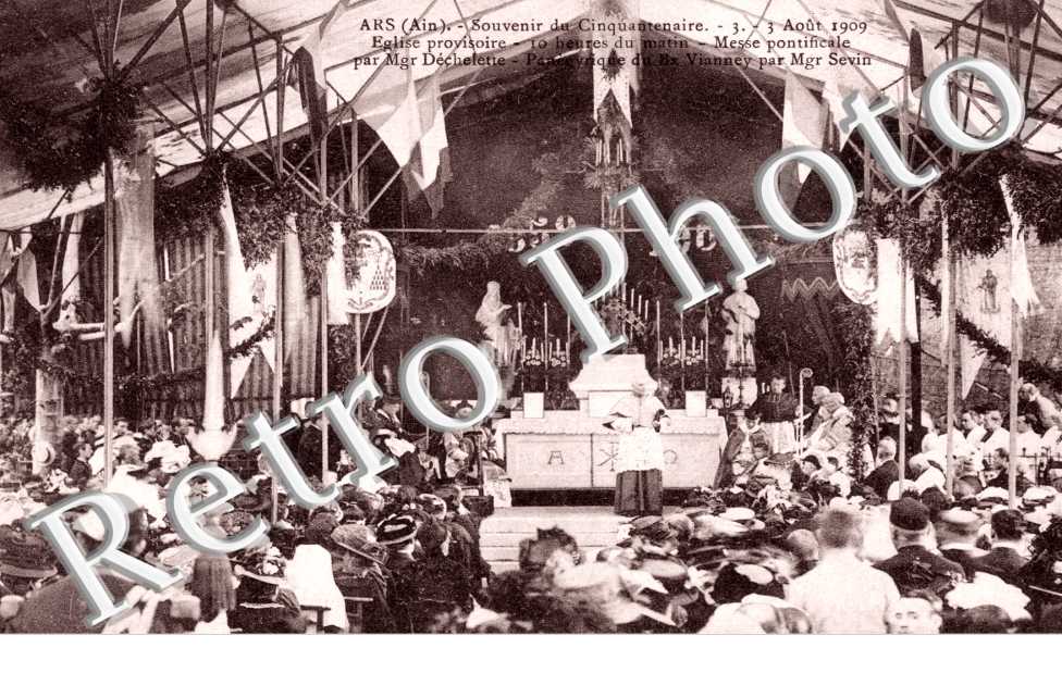 souvenir du cinquantenaire 3 aout 1909 eglise provisoire