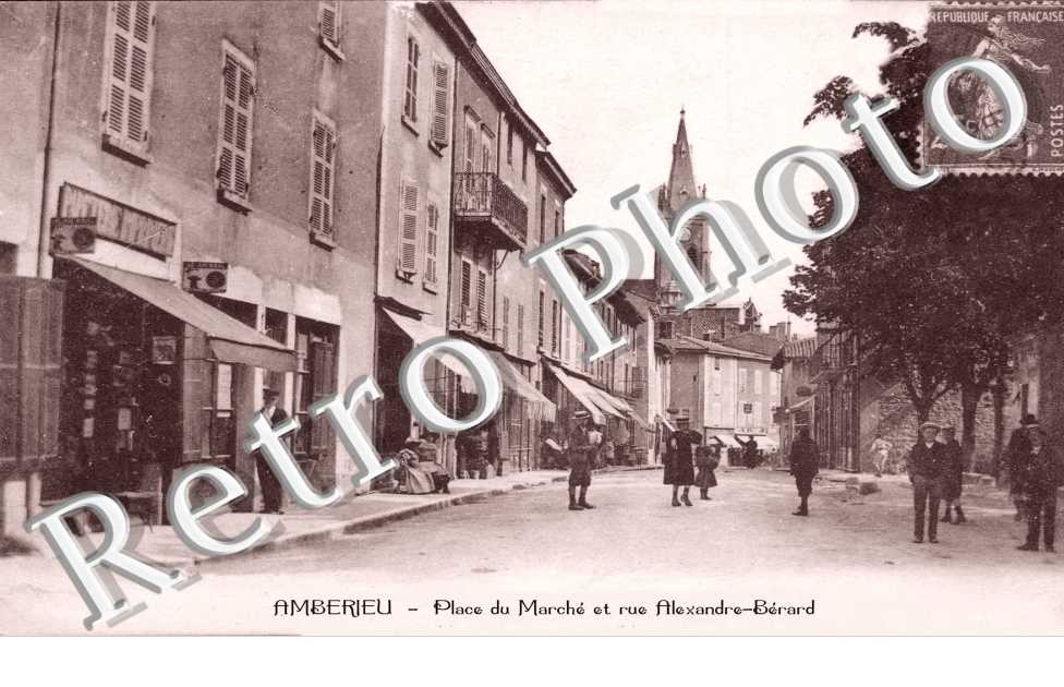 Place du Marche et Rue Alexandre Berard