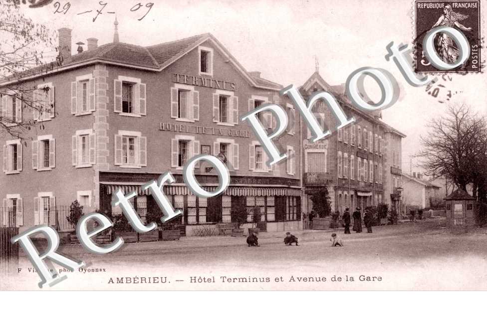 Hotel Terminus et Avenue de la Gare