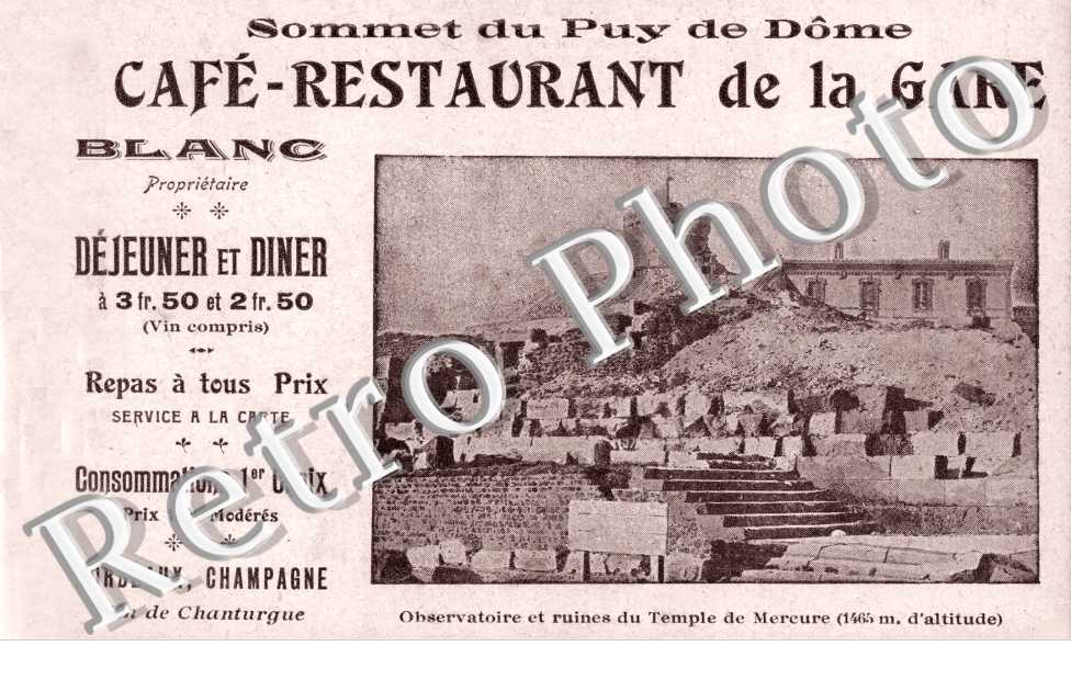 Cafe Restaurant de la gare Sommet du Puy de Dome