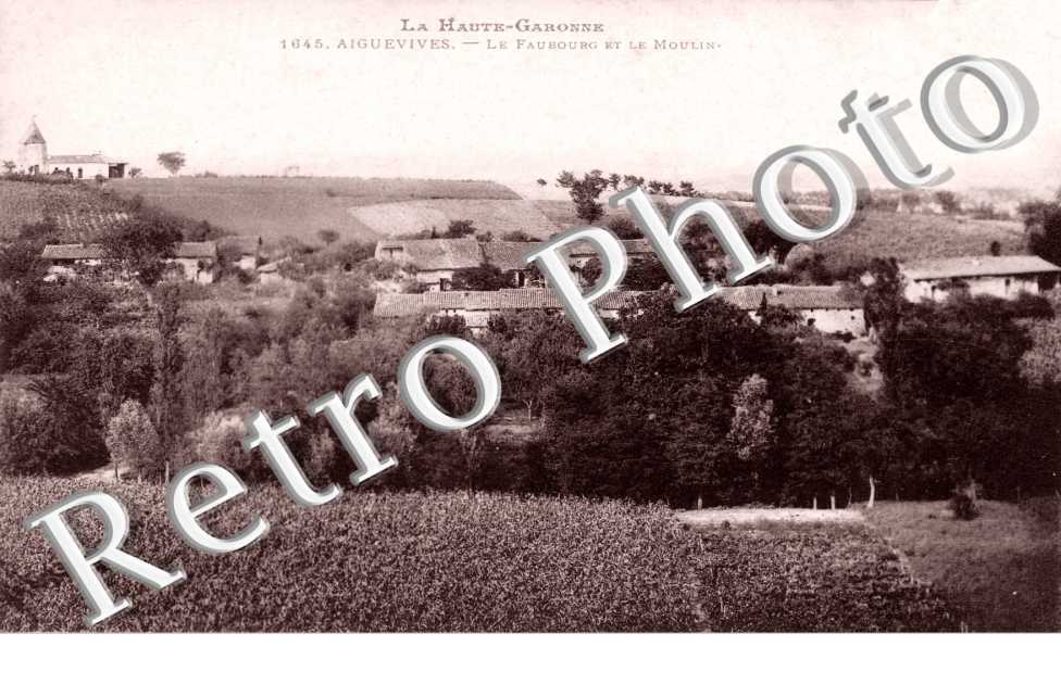 Le faubourg et le moulin