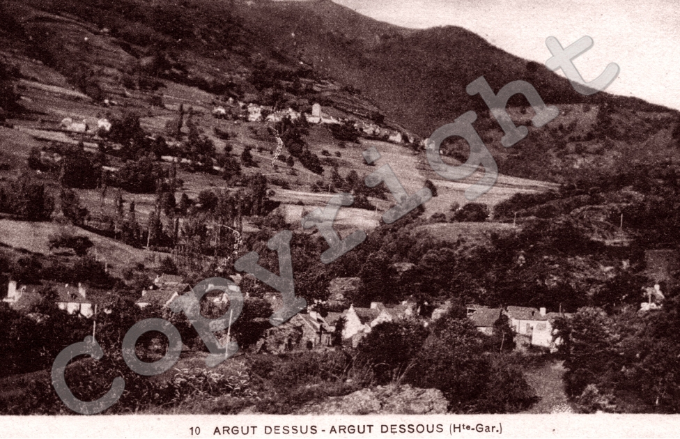 ARGUT DESSUS - ARGUT DESSOUS Vue generale