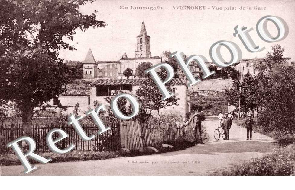 Vue prise de la gare