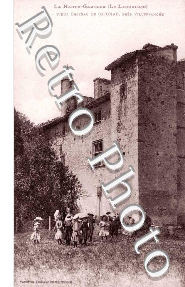 Vieux château de caignac