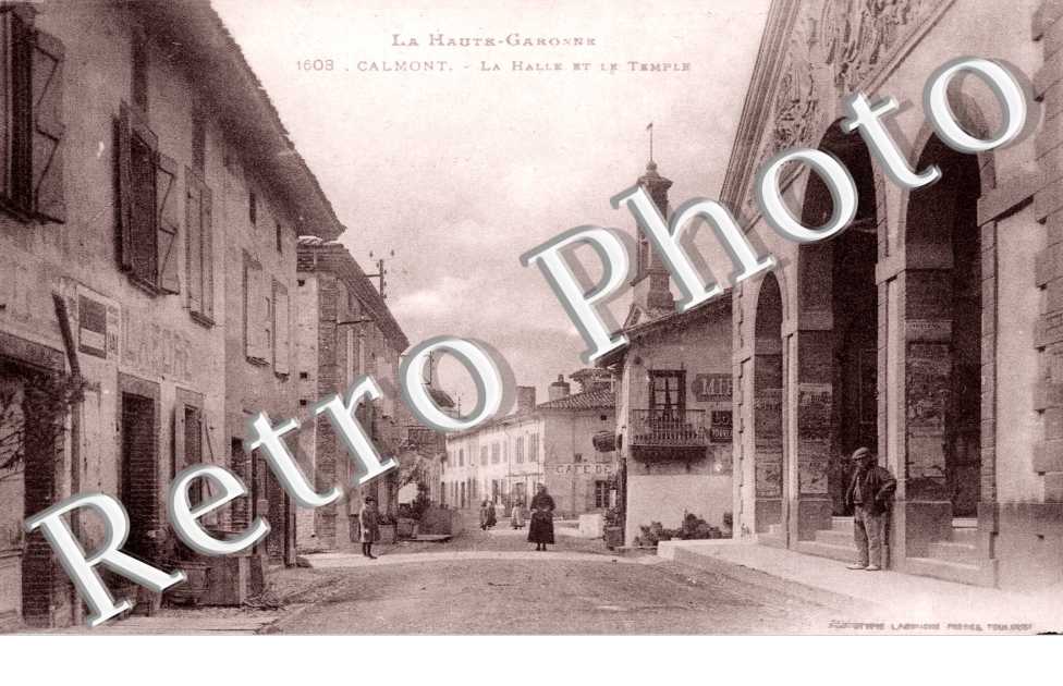 La halle et le temple